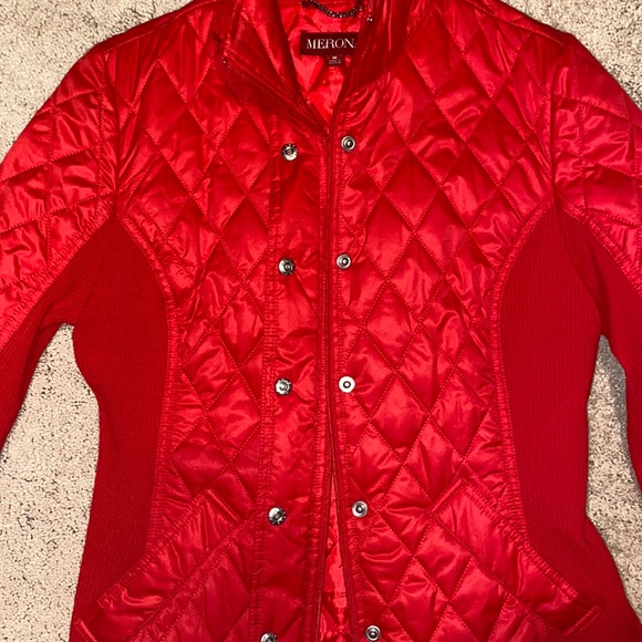 Merona Red Jacket - Picture 3 of 6